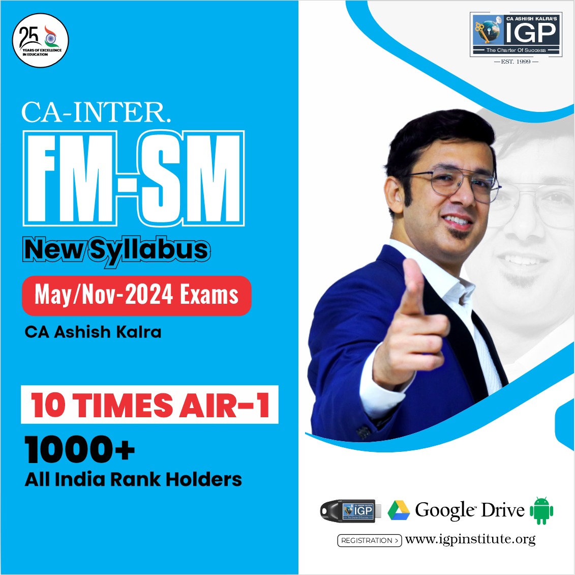 CA Inter FM SM  For May/Nov 24 Exam Regular/Mentoring  Latest Batch for New Syllabus-CA-INTER-FM-SM- CA Ashish Kalra